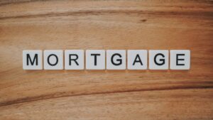 Mortgage Loan Types in Colorado - Picture of scrabble tiles spelling out mortgage.
