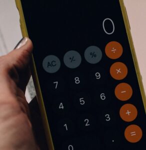 What first time Denver home buyers need to know - Picture of iPhone calculator.